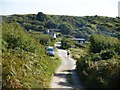 Roadway past Carrick Bay