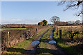 Track going towards Waterlooville urban area