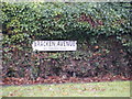 Bracken Avenue sign