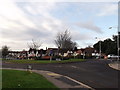 Roundabout on Waddington Way, Norwood