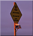 J3878 : Warning sign, Holywood (2) by Albert Bridge