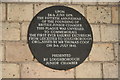 SK5420 : Loughborough Station - commemorative plaque by Chris Allen