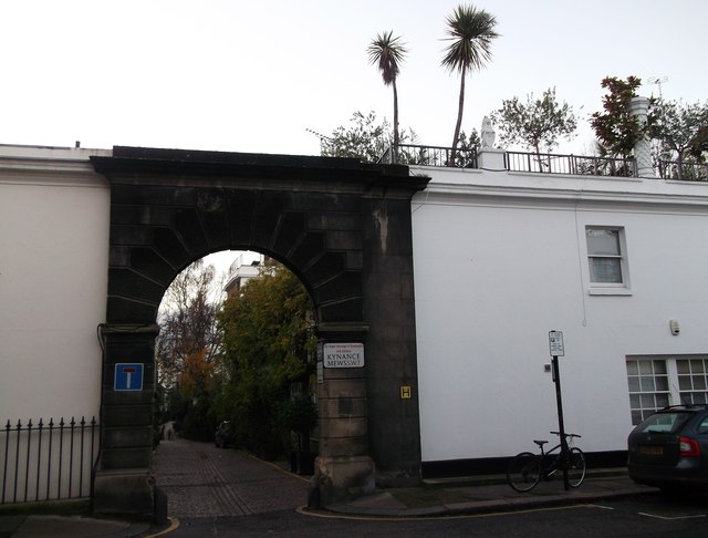 West Archway to Kynance Mews, South Kensington