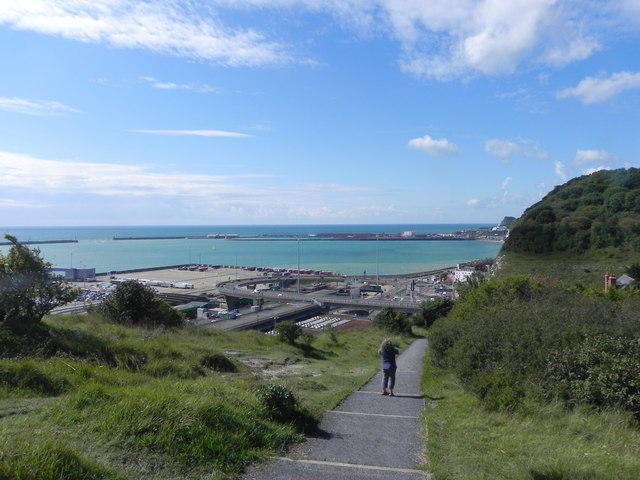 Saxon Shore Way and Dover Harbour