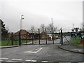 Entrance to Bourlon Barracks