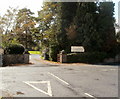 Entrance to Glasbury House, Glasbury