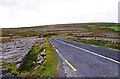 M2203 : R480 road in the Burren, near Ballyallaban, Co. Clare by P L Chadwick