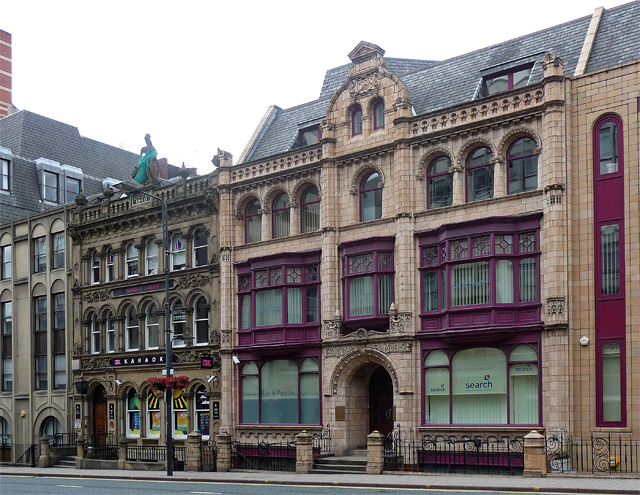 Former County Fire and Provident Life Association and East Parade Chambers, East Parade, Leeds
