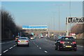 M25, junction 9 clockwise