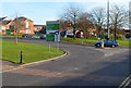 Roundabout at the junction of five roads, Trowbridge