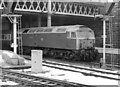 Class 47/7 at Glasgow Queen St, 1984