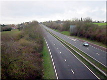 SO8658 : Fernhill Heath The A449 by Roy Hughes