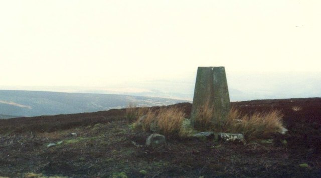 Trig Point on Whit Fell, Stainton Moor