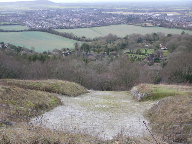 The cross on Whiteleaf Hill