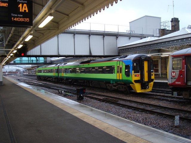 Class 158 at Sheffield