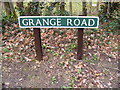 Grange Road sign