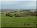 TQ4410 : View NE from the hillside at Saxon Cross by Dave Spicer