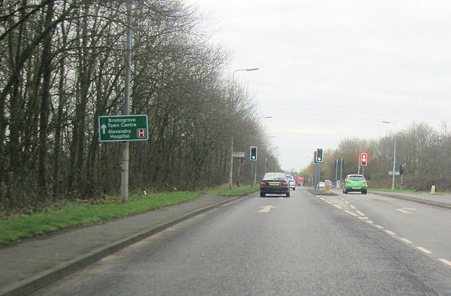 Birmingham Road junction with A38 © John Firth :: Geograph Britain and ...