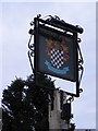 The Chequers Public House sign