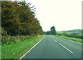 On the A75 approaching the turning to Newton Farm