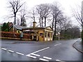 Converted Gatehouse at the end of Hall Drive