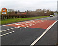 Northern boundary of Newport, Gloucestershire