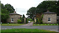 Former lodges near Hatherton