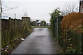 Entrance to the allotments