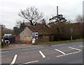 Small roadside building, A38, Stone