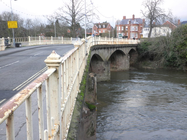 Teme Bridge, Tenbury Wells © Roger Cornfoot :: Geograph Britain and Ireland