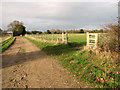 Path to Wheatland Farm, Holton St Mary