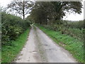 View northwards along Ballyclander Road