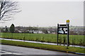 Neighbourhood noticeboard by Woolridge Playing Fields