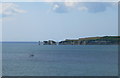 SZ0582 : Looking south towards Old Harry by Eirian Evans