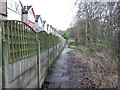 Path to rear of Newlay Wood Close