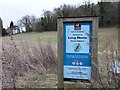 Sign: Long Deans Nature Park