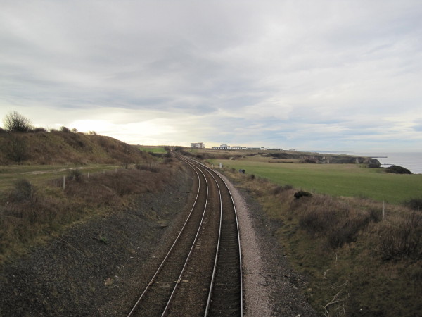 Railway Line towards Seaham and Sunderland