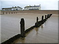 Marine Parade, Littlestone-on-Sea from the beach