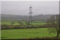 Mid Devon : Pylon & Grassy Field