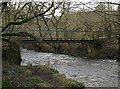 SD7211 : Footbridge over Eagley Brook by Philip Platt