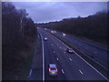 TQ1562 : The A3 from New Road, Claygate by David Howard