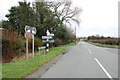 The Old Stafford Road north of  Cross Green