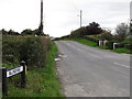 View south along the Ballynoe Road