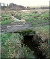 A stone clapper over the infant River Leven