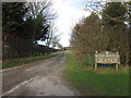 The entrance to Wold Newton Grange