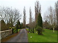 Entrance driveway to Heneage Court, Falfield