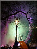 TQ3079 : London: New Year fireworks (4) by Chris Downer