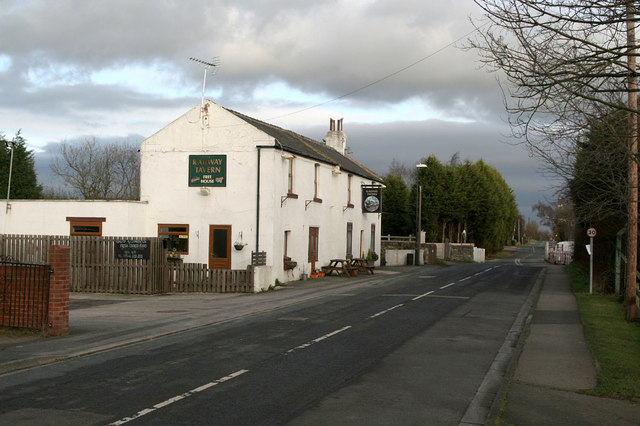 Station Road Hensall © Alan Murray-Rust :: Geograph Britain and Ireland