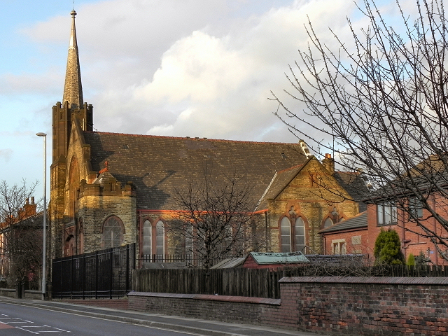 Wesley Methodist Church, Ainsworth Road © David Dixon ...