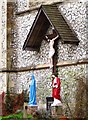 Crucifix at west end of St. Mary the Virgin, Buxted